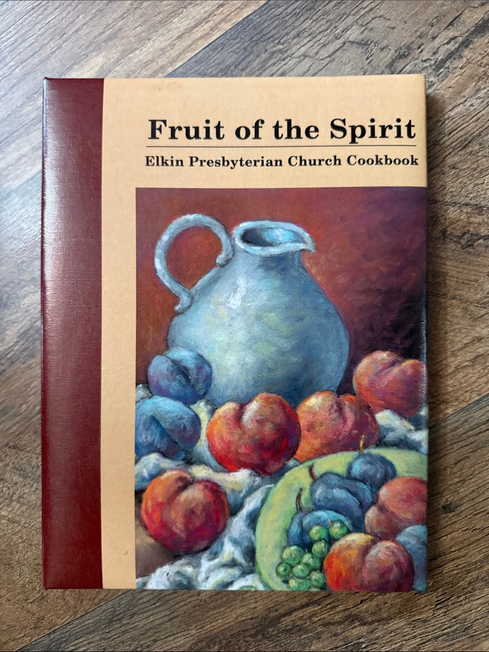 Fruit of the Spirit Cookbook — Elkin Presbyterian Church, Blue & Red Cover